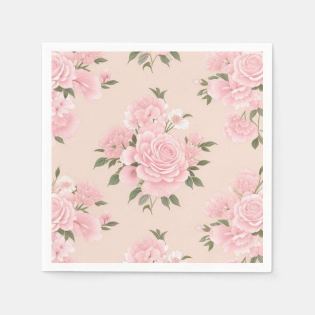 Serviettes en papier et pour fêtes (Devant)