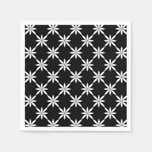 Serviettes en papier floral