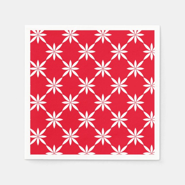 Serviettes en papier floral (Devant)