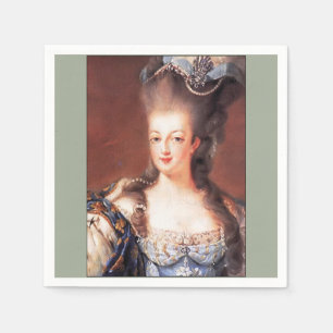 Serviettes en papier French Grey Marie Antoinette