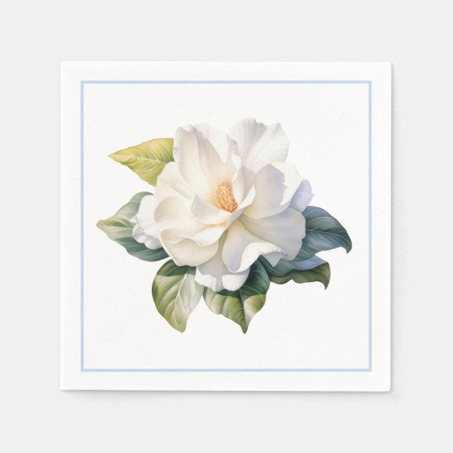 Serviettes en papier Gardenia (Devant)