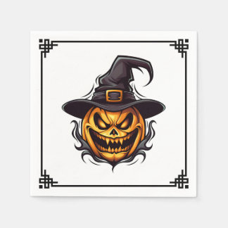 Serviettes en papier Halloween