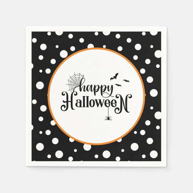 Serviettes en papier Halloween (Devant)
