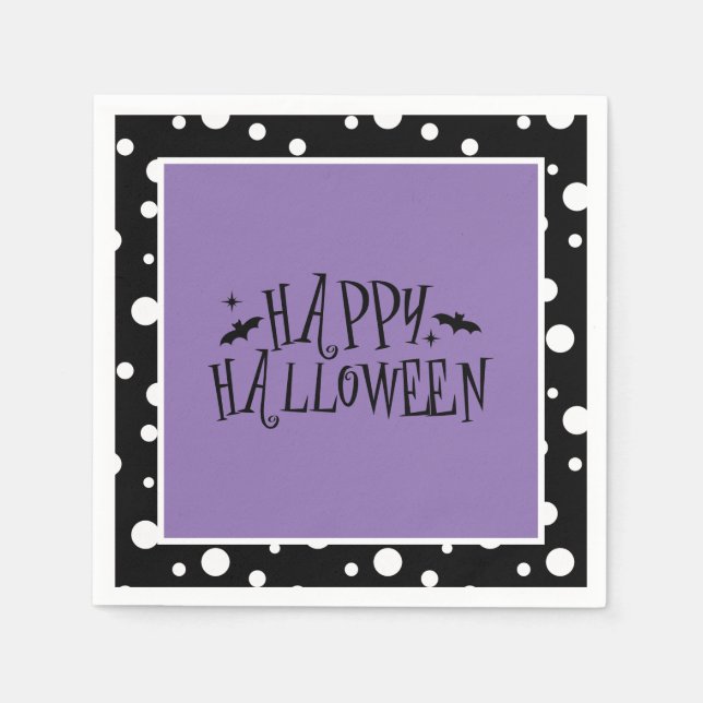 Serviettes en papier Halloween (Devant)