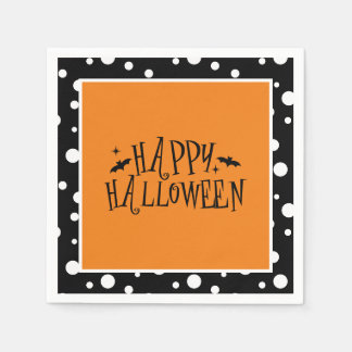 Serviettes en papier Halloween