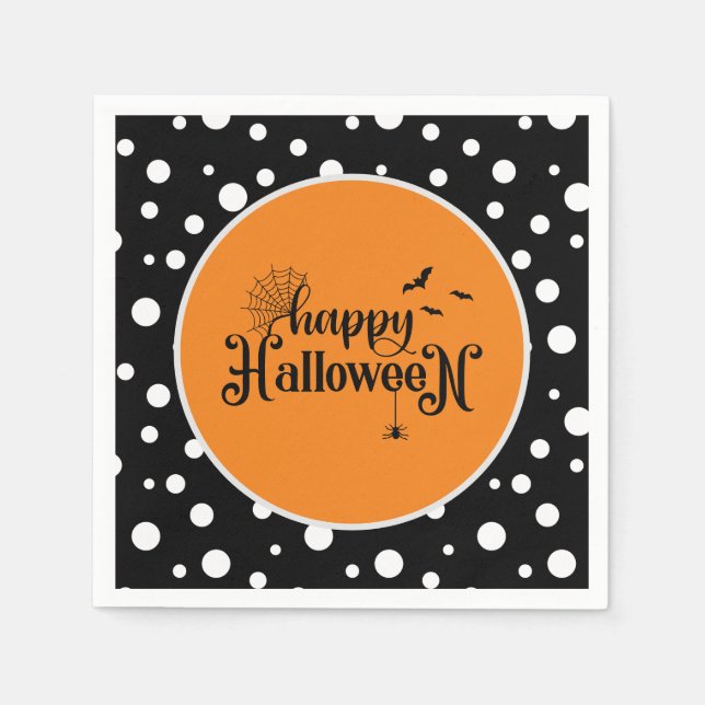 Serviettes en papier Halloween (Devant)