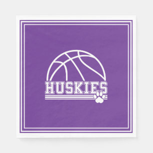 Serviettes en papier Huskies