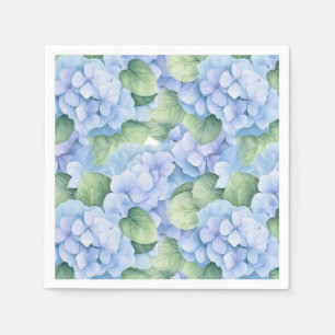 Serviettes en papier Hydrangea