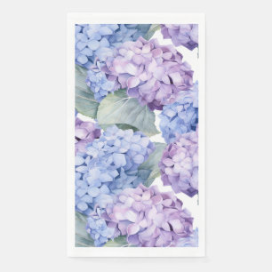 Serviettes en papier Hydrangea