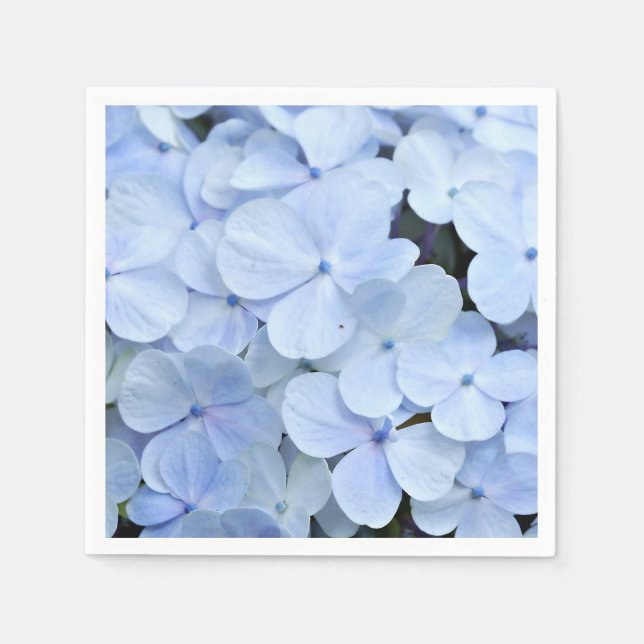 Serviettes en papier Hydrangea (Devant)