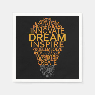 Serviettes en papier Inspiration Lampe