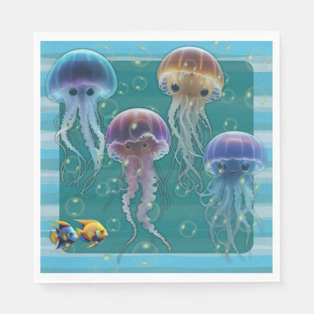 Serviettes en papier Jelly Belly (Devant)