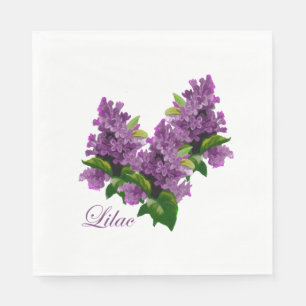 Serviettes en papier Lilacs