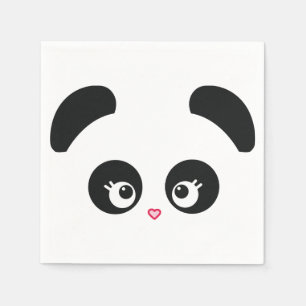 Serviettes en papier Love Panda®