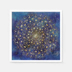 Serviettes en papier Mandala conception