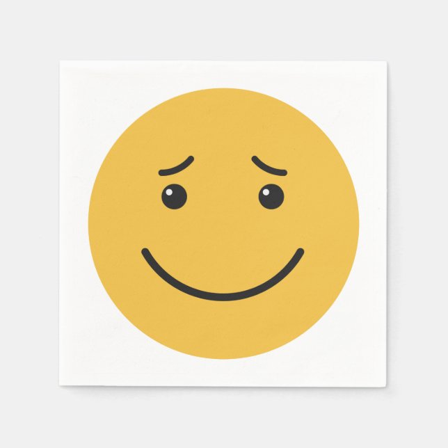 Serviettes en papier mignonne 6/9 (Devant)