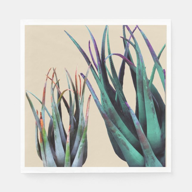 Serviettes en papier minimaliste modernes (Devant)