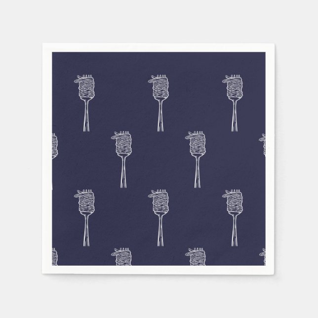 Serviettes en papier - Pasta Lover - Spaghetti (Devant)