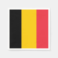 Serviettes en papier patriotique avec drapeau de B