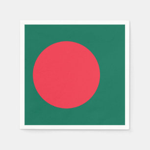 Serviettes en papier patriotique avec drapeau du B