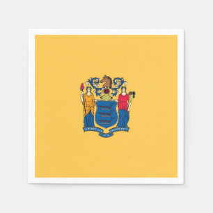 Serviettes en papier patriotique avec drapeau du N