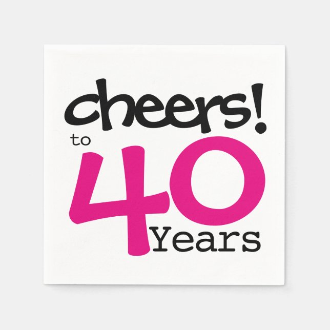 Serviettes en papier personnalisées (Devant)