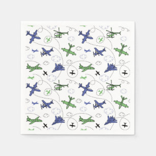 Serviettes en papier pour avion, Fournitures pour