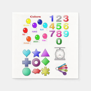 Serviettes en papier pour enfants