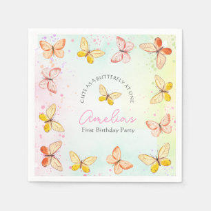 Serviettes en papier pour la fête d'anniversaire d