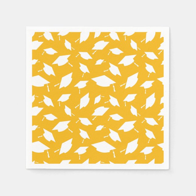 Serviettes en papier pour la remise des diplômes (Devant)