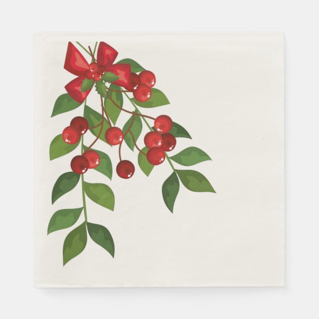 Serviettes en papier pour les fêtes (Devant)