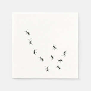 Serviettes en papier pour les fourmis