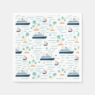 Serviettes en papier pour paquebots de croisière,