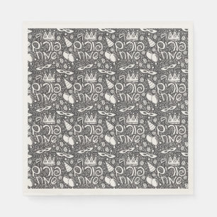 Serviettes en papier pour Pourim