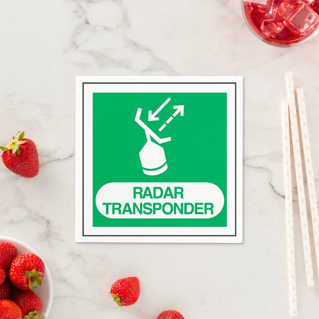 Serviettes en papier pour transpondeur radar (Créateur téléchargé)