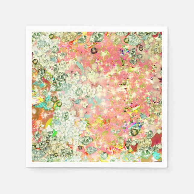 serviettes en papier Princess Time (Devant)