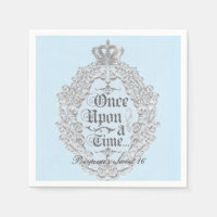 Serviettes en papier Princesse Il était une fois B