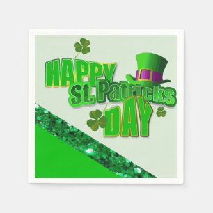 Serviettes en papier Saint-Patrick