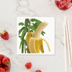 Serviettes en papier, Serviettes en papier Banane