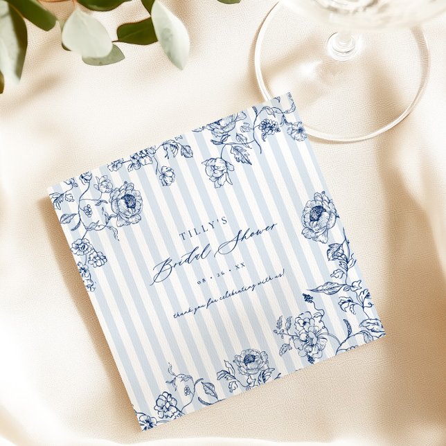 Serviettes en papier Something Blue pour enterreme (Créateur téléchargé)