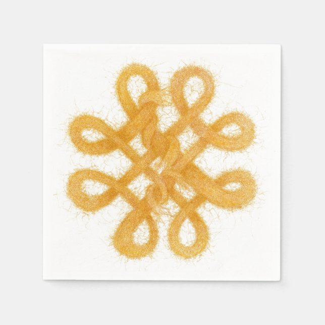 Serviettes en papier standard pour cocktail motif  (Devant)