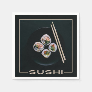 Serviettes en papier Sushi