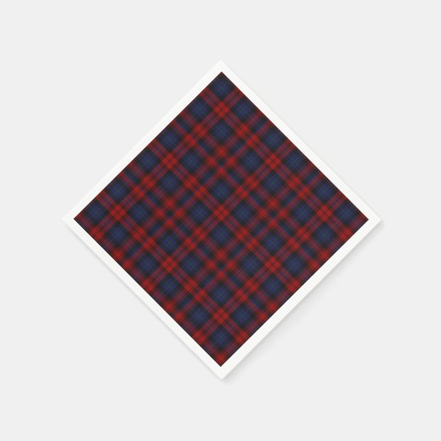Serviettes en papier tartan MacLachlan (Coin)