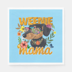 SERVIETTES EN PAPIER WEENIE MAMA