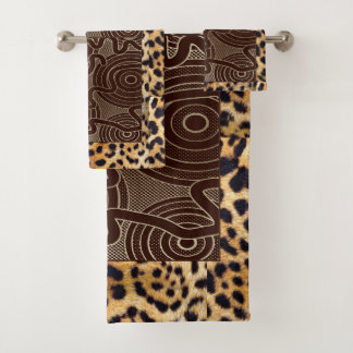 "Serviettes en Patchwork Savannah" :
