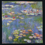 Serviettes En Tissus Monet Water Lilies 1916 Napkins<br><div class="desc">Monet Water Lys 1916 serviettes. Peinture à l'huile sur toile de 1916. L'impressionniste Claude Monet demeure réputé et apprécié pour les peintures de nénuphars qu'il a réalisées dans son étang de jardin de Giverny. Cette peinture spécifique de nénuphars, datant de 1916, révèle l’évolution de Monet vers une abstraction croissante et...</div>