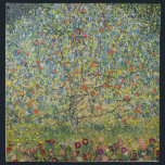 Serviettes En Tissus Pommier par Gustav Klimt, Art Nouveau Vintage<br><div class="desc">Apple Tree (1912) de Gustav Klimt est une peinture d'art vintage de l'époque victorienne Symbolisme. Une scène nature avec un pommier dans un verger sur une ferme aux fruits mûrs et aux fleurs de pommes. Le jardin fleuri est fleuri et fleuri. À propos de l'artiste : Gustav Klimt (1862-1918) était...</div>