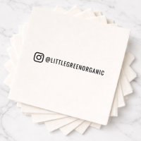 Serviettes Instagram | Vos Serviettes en Papier au