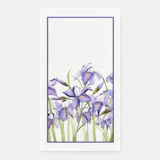 serviettes ou serviettes en papier iris