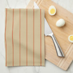 Serviettes rouille sur la cuisine beige<br><div class="desc">Serviettes rouille sur la cuisine beige</div>